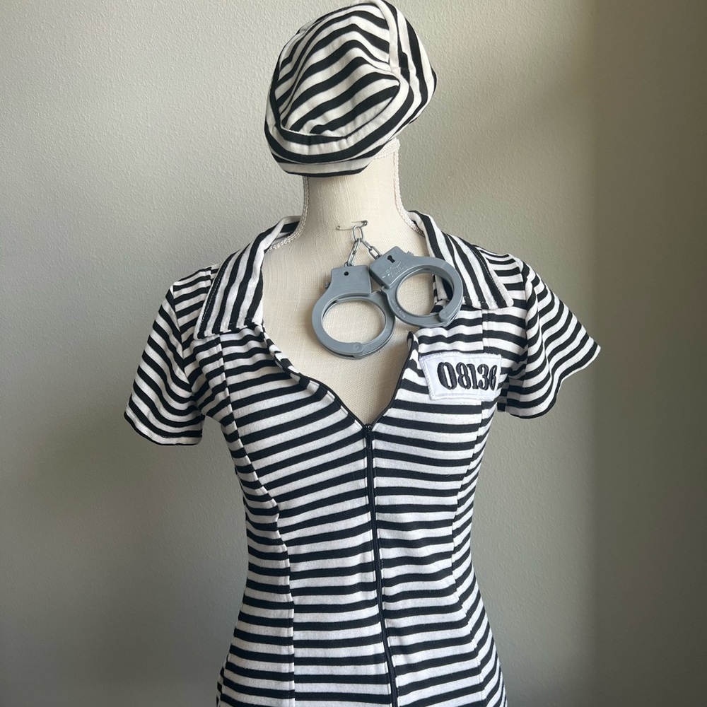Halloween Miss Behaved Prisoner Costume